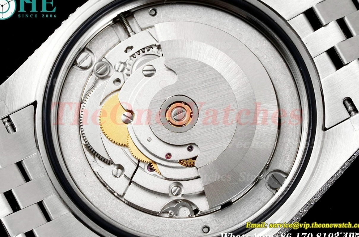 Datejust Full Dia A2824 Arabic 41mm SS Diamonds SS GMF 904L 0227